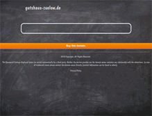 Tablet Screenshot of gutshaus-zuelow.de